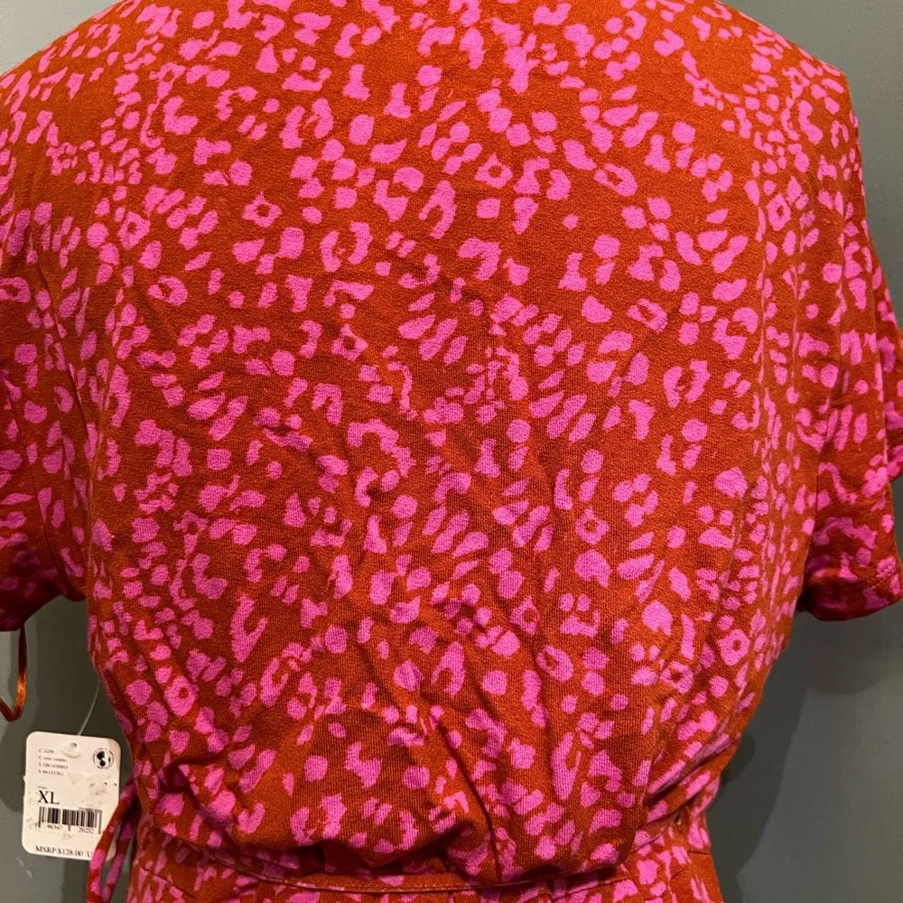 Free People Red Dress Size XL Baby Doll Summer Womens.
